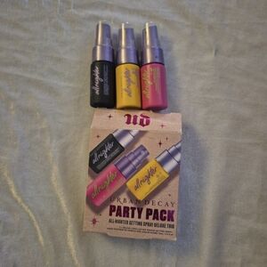 Urban Decay Setting Spray Duo Black Yellow